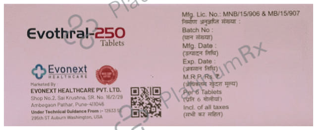 Evothral 250 Tablet