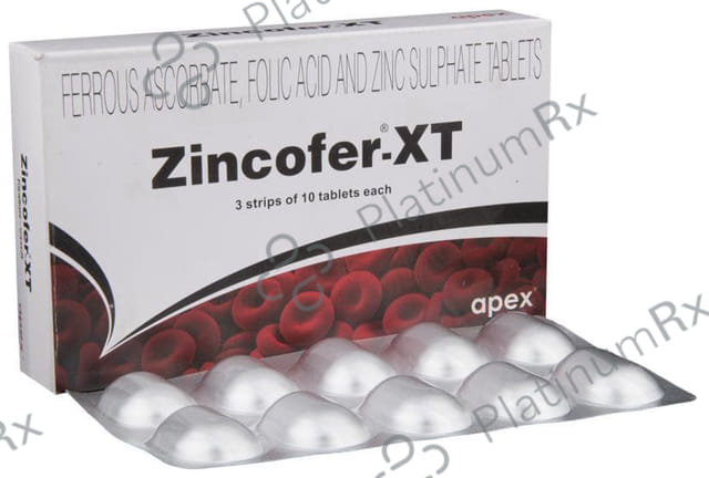 Zincofer XT Tablet 10s