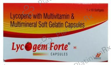 Lycogem Forte Soft Gelatin Capsule