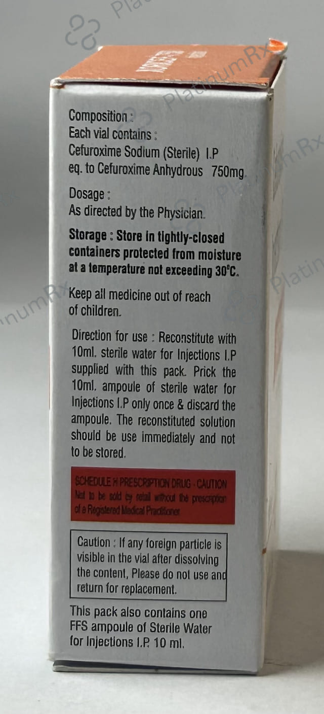 Xoricef 750mg Injection 10ml