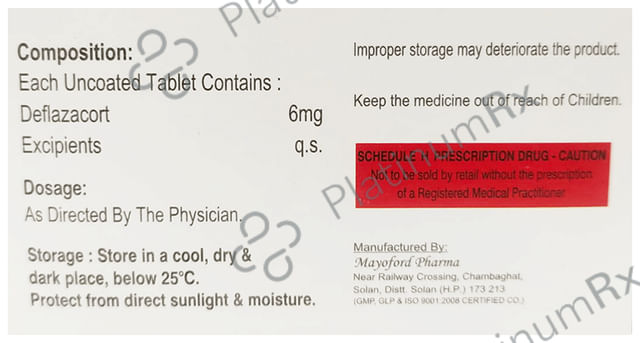Zaflacort 6mg Tablet