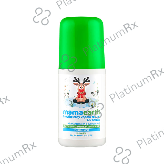 Mamaearth Natural Breathe Easy Vapour Roll-On for Babies