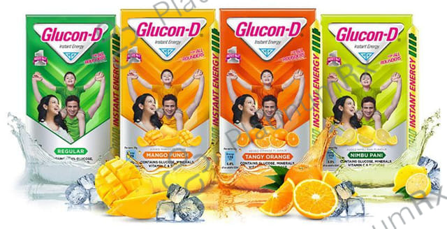 Glucon D Instant Energy Tangy Orange Flavour Powder 125gm