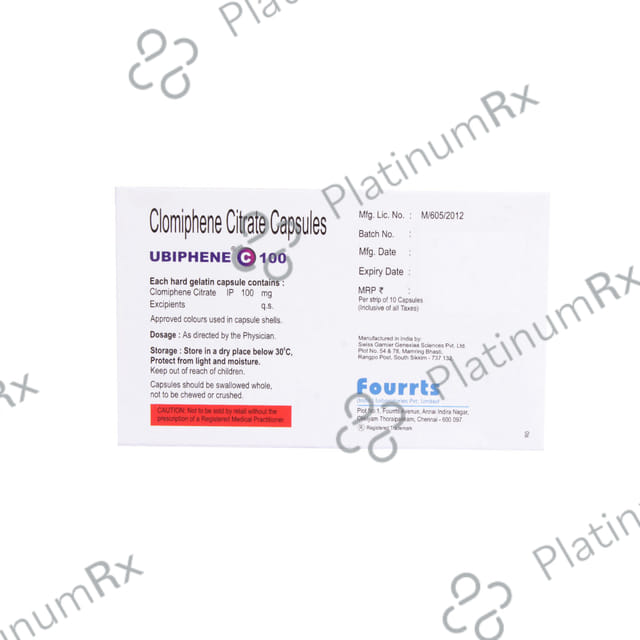 Ubiphene C 100mg Capsule 10s
