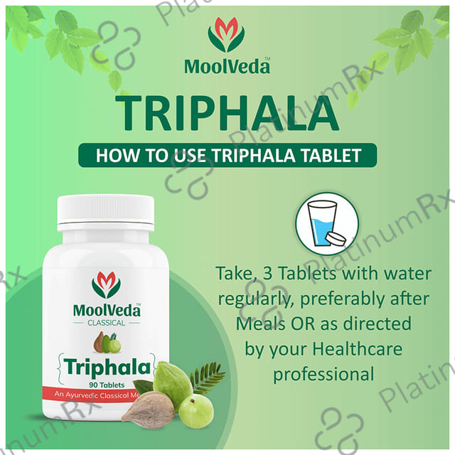 Moolveda Triphala Tablet
