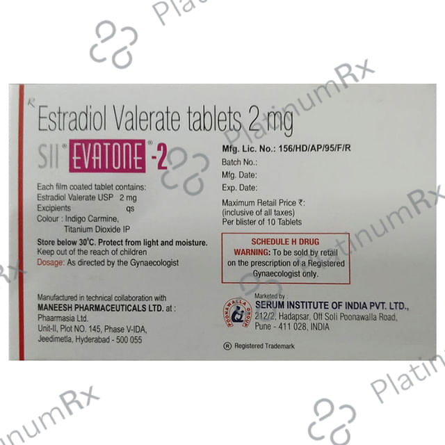 Evatone 2mg Tablet 10s