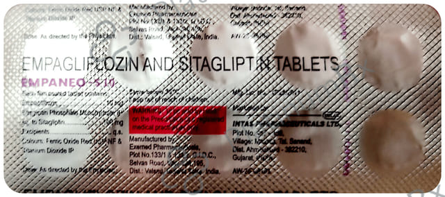Empaneo S 10/100mg Tablet 10s