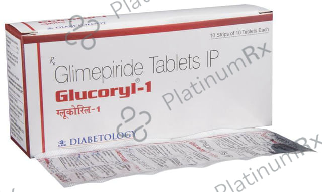 Glucoryl 1mg Tablet 10s