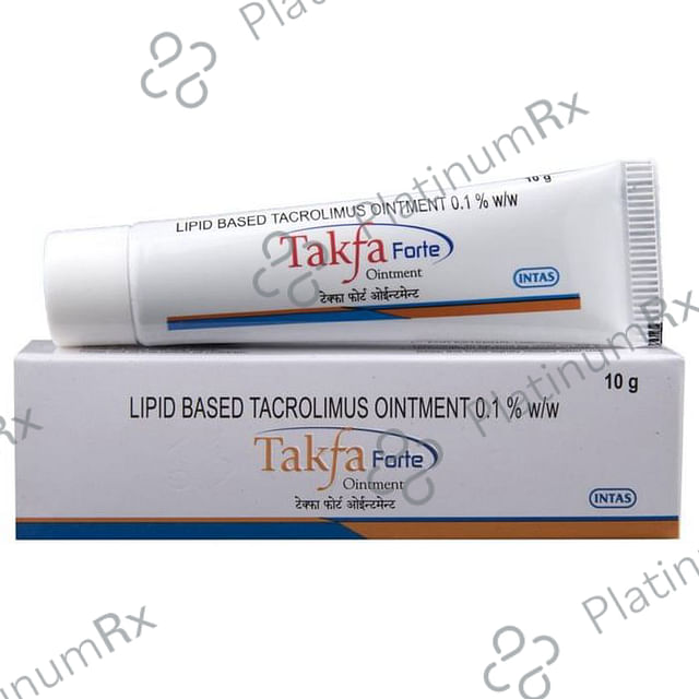 Takfa Forte 0.1% Ointment 10gm