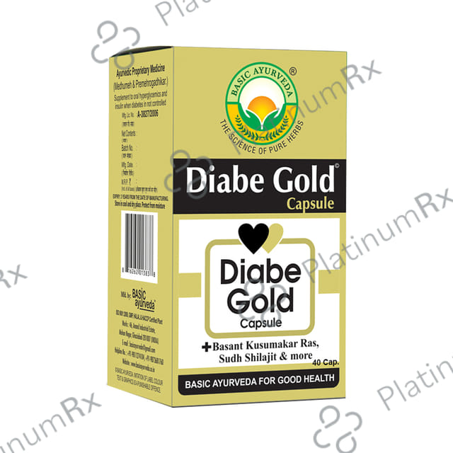 Basic Ayurveda Diabe Gold Capsule