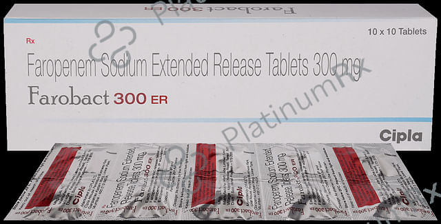 Farobact 300mg Tablet ER 10s