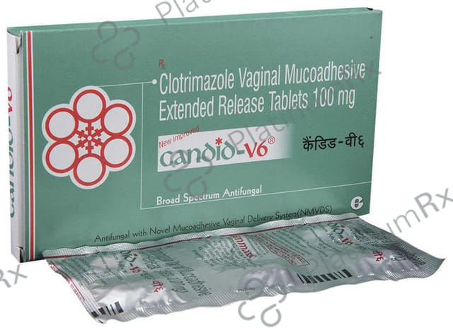 Candid V6 100mg Tablet ER 6s