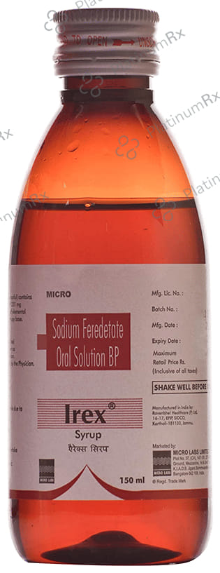 Irex 33mg Syrup 150ml