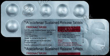 Freenac 200mg Tablet SR