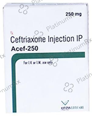 Acef 250mg Injection 1s