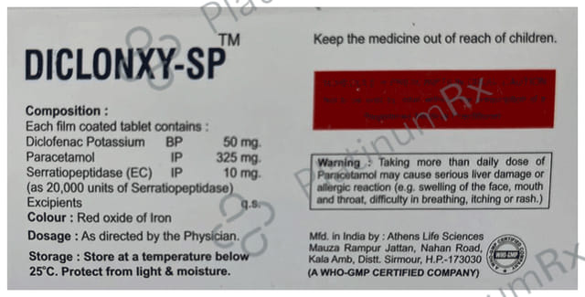 Diclonxy-SP Tablet