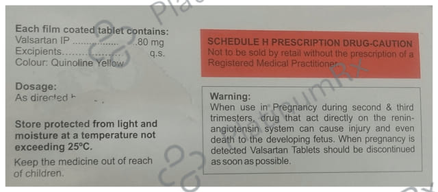 Valembic 80mg Tablet 10s