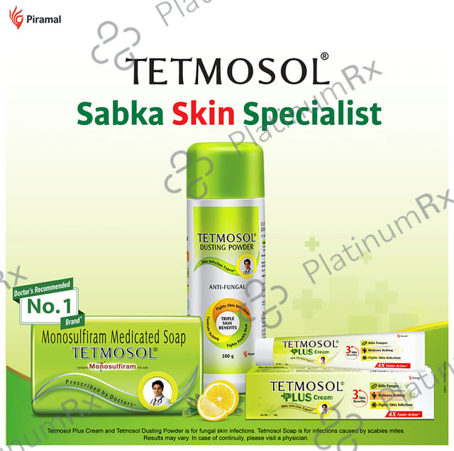 Tetmosol Plus Cream 10gm
