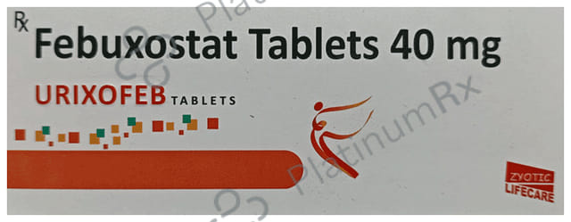 Urixofeb 40mg Tablet