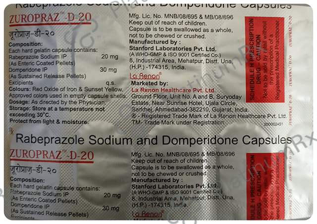 Zuropraz D 30/20mg Capsule SR 10s