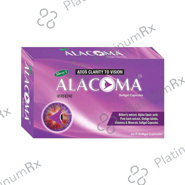 Shrey's Alacoma Softgel Capsules 30 capsules