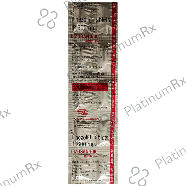 Lizosan 600mg Tablet 10s