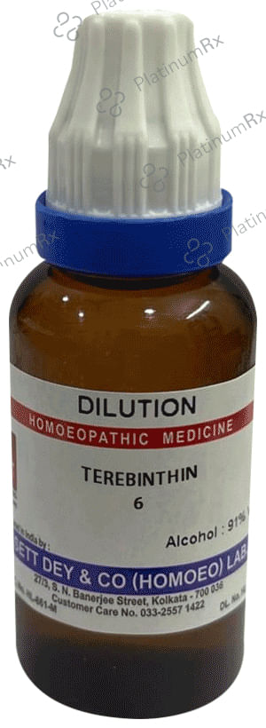 Sett Dey Terebinthin Dilution 6
