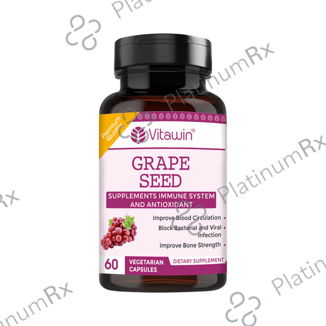 Vitawin Grape Seed Vegetarian Capsule