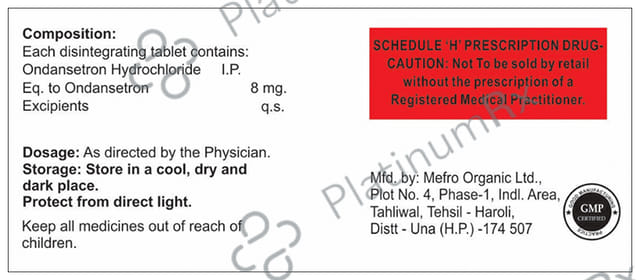 Vomikrem 4mg Tablet MD