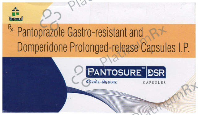 Pantosure D 30mg/40mg Capsule SR