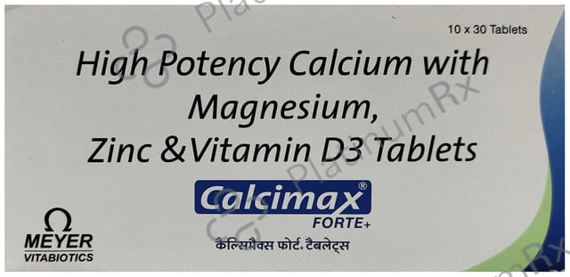 Calcimax Forte Plus Tablet 30s