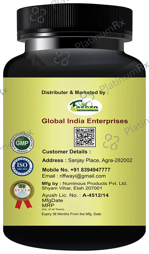 Fasczo Omega Flax 500mg Capsule 30s