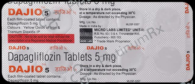 Dajio 5mg Tablet 10s