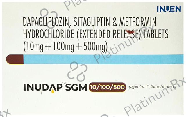 Inudap SGM 10/100/500 Tablet ER