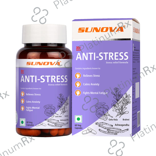 Sunova Anti-Stress Veg Capsule