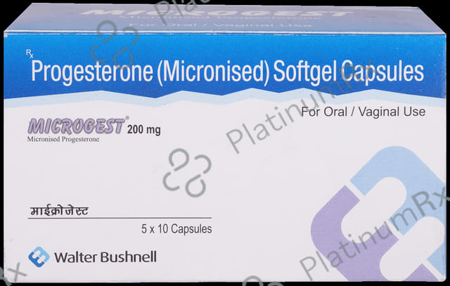 Microgest 200mg Softgel Capsule 10s