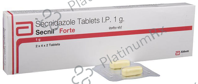 Secnil Forte 1000mg Tablet 2s