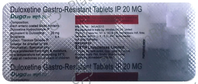 Dugo 20mg Tablet 10s