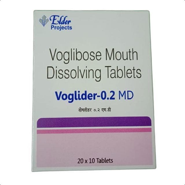 Voglider MD 0.2mg Tablet 10s