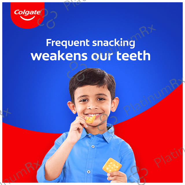Colgate Strong Teeth Anticavity Toothpaste (1 Tube of 200gm & 1 Tube of 100gm) with Toothbrush Free