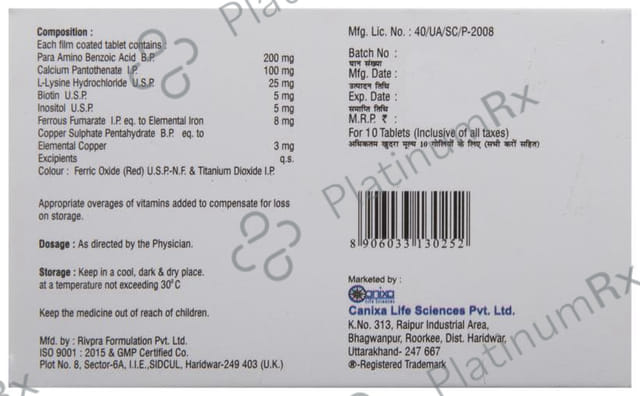 Curlzvit Tablet 10s