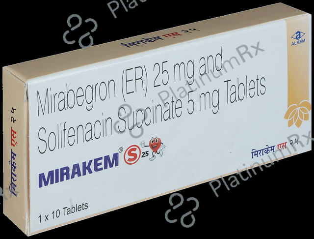 Mirakem S 25/5mg Tablet 10s