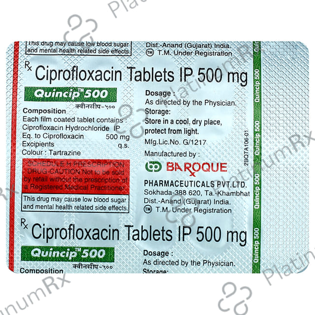 Quincip 500 Tablet