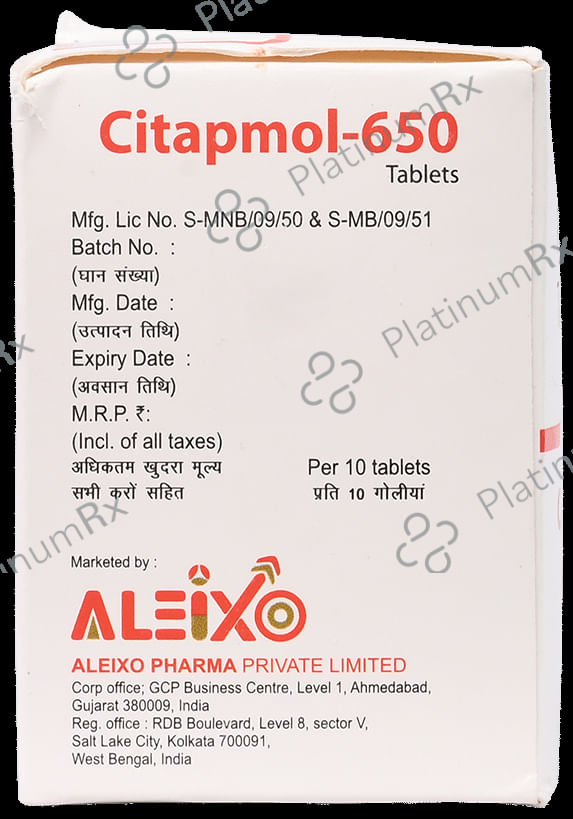 Citapmol 650 Tablet