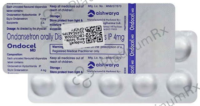 Ondocell 4mg Tablet MD