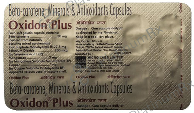 Oxidon Plus Capsule 10s