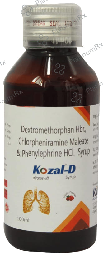 Kozal-D Syrup Litchi