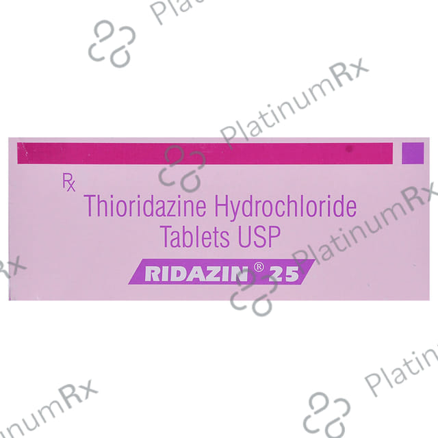 Ridazin 25mg Tablet 10s