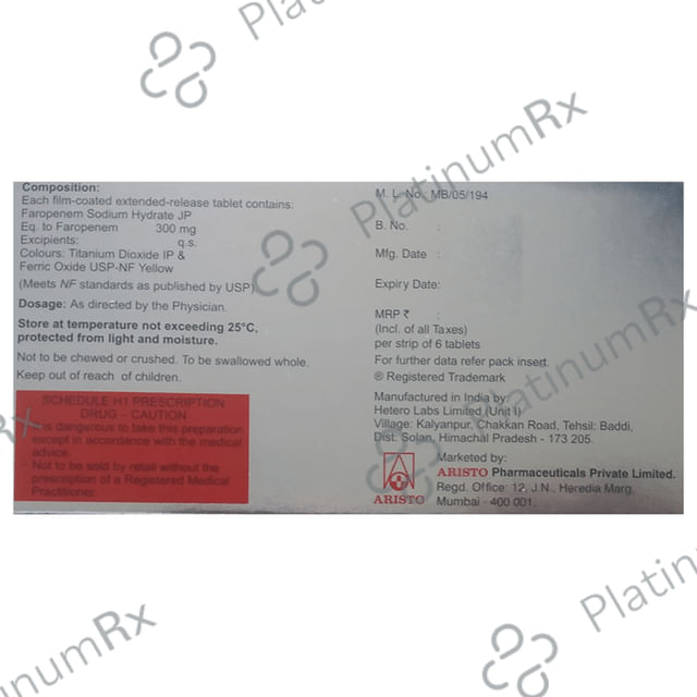 Mero O ER 300mg Tablet 6s