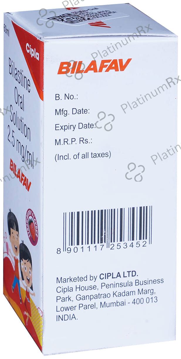 Bilafav Oral Solution Strawberry 60ml